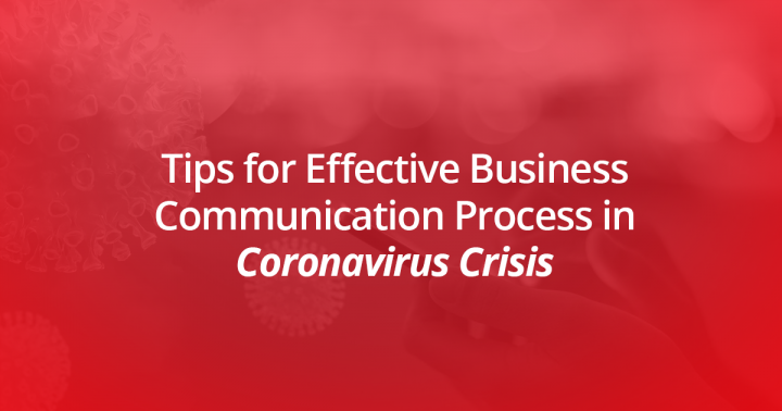 Coronavirus Crisis Communication tips