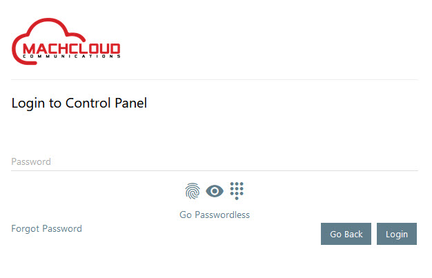 MachCloud Panel Passwordless